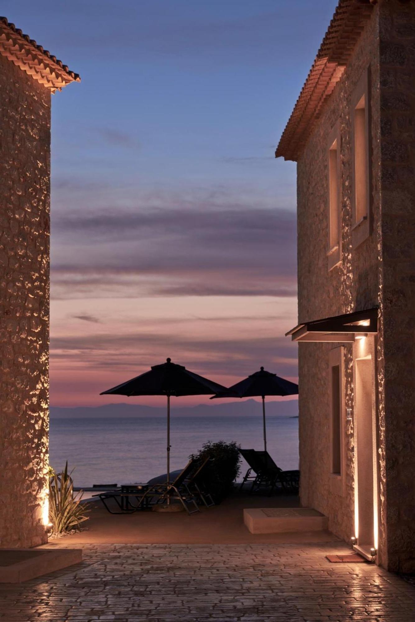 Beachfront Alassa Villas With Private Pools Kotronion  Exterior photo