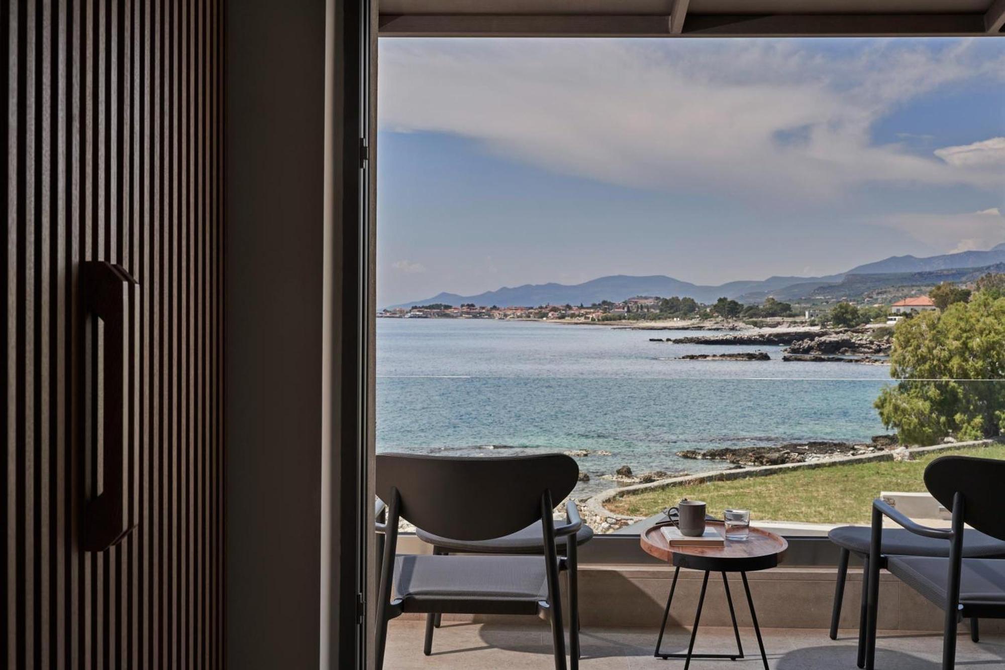 Beachfront Alassa Villas With Private Pools Kotronion  Exterior photo