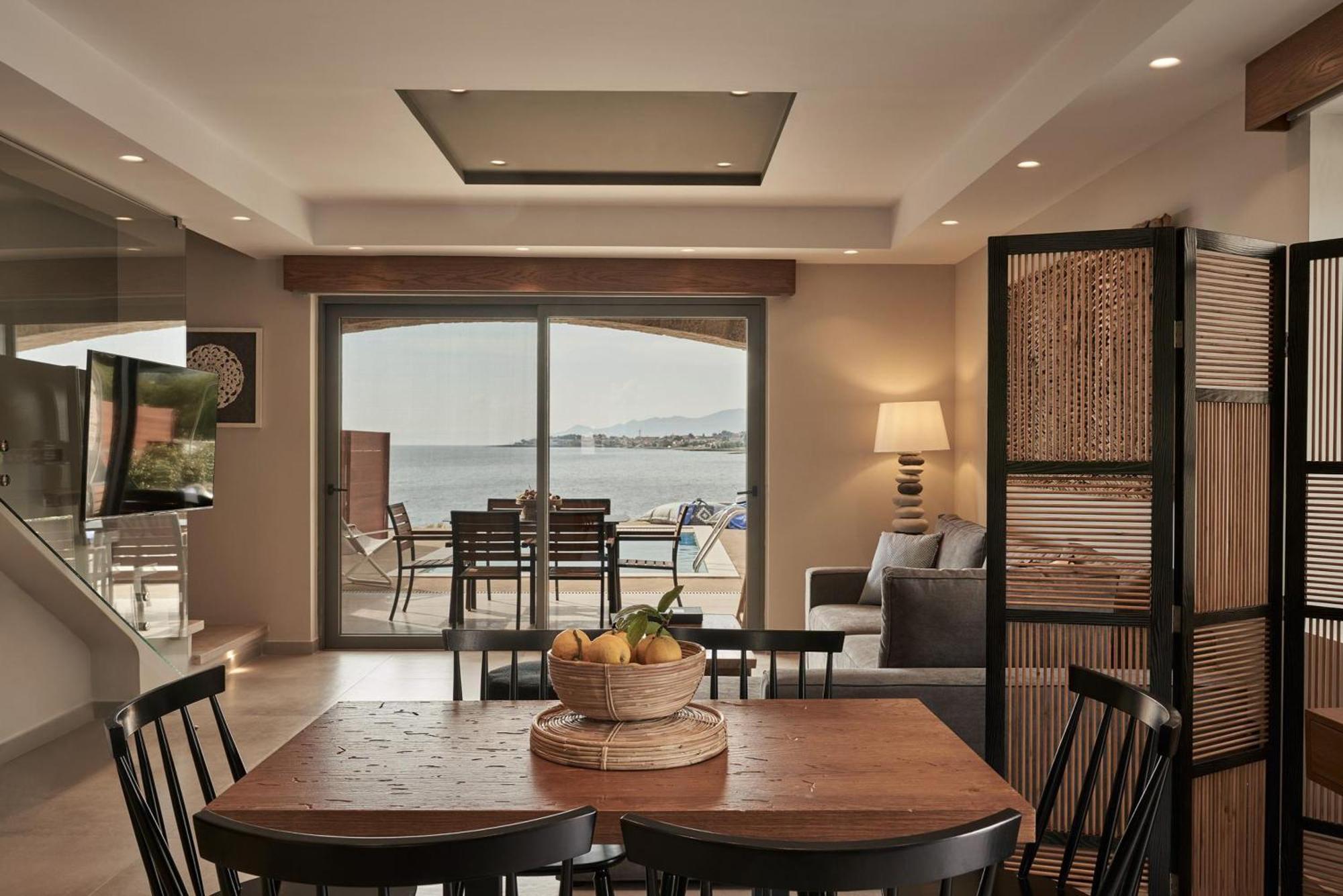 Beachfront Alassa Villas With Private Pools Kotronion  Exterior photo